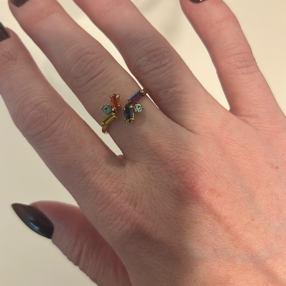 JCrew gold tone ring!